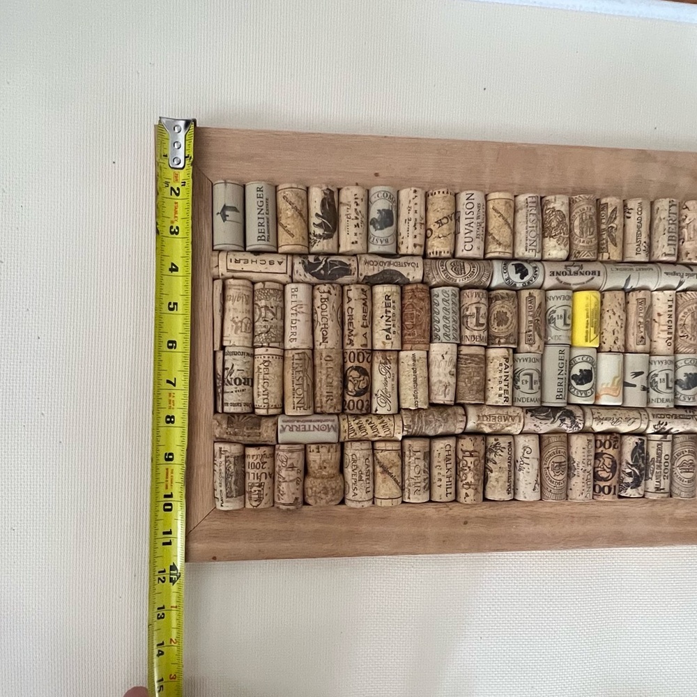 Perfect kitchen gadget, office board, Wine corks Bulletin board, message board